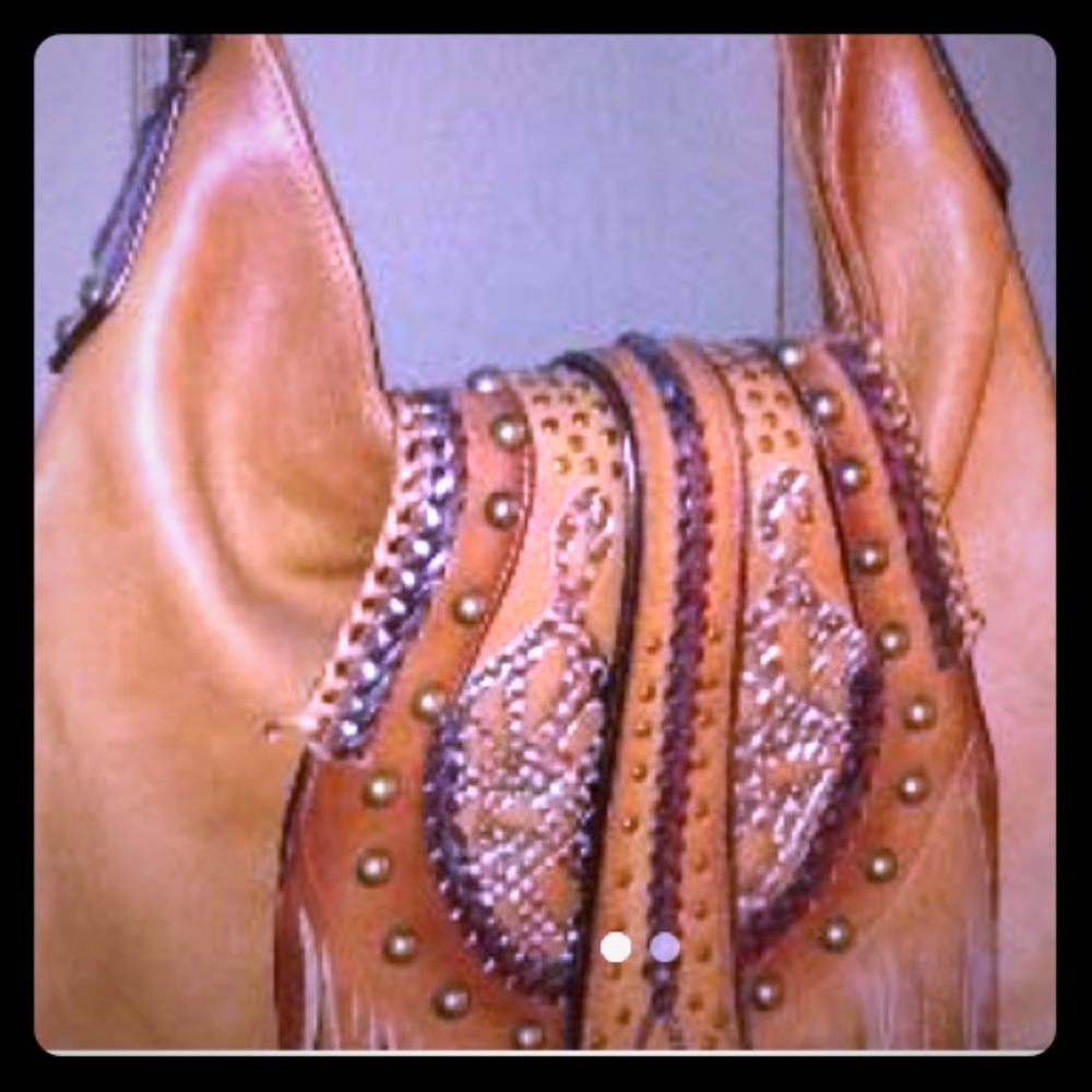 Beautiful Cole Shaun Western Style Handbag.